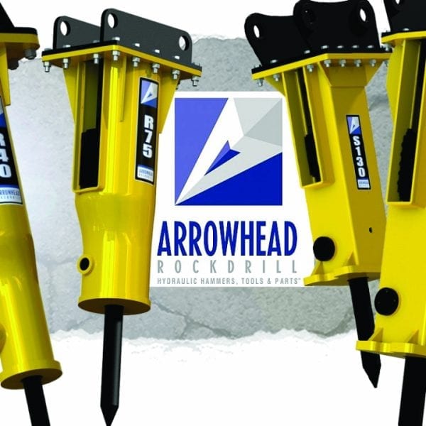 Arrowhead Rockdrill - R40 Hydraulic Hammer (40mm) - Compact R Range