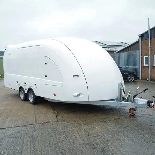 Covered Car Trailers